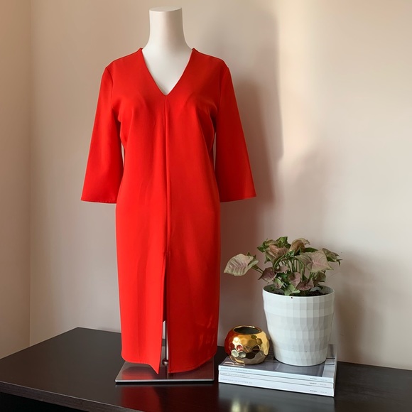 SosieSosie ⎮ Montreal designer red tunic - Picture 1 of 8